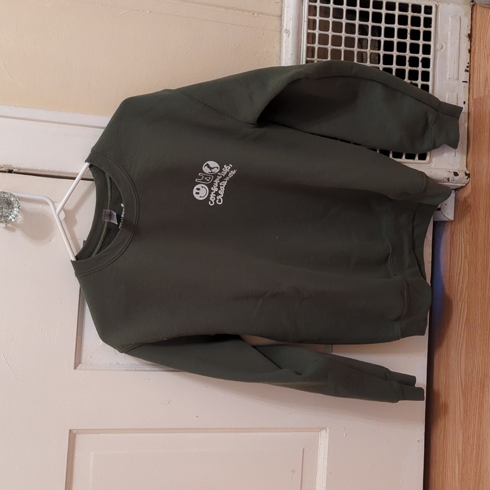 Green Reduce Reuse Recycle Sweatshirt